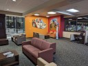 The waiting area at our service center, located at Kirkland, WA, 98034 is a comfortable and inviting place for our guests. You can rest easy as you wait for your serviced vehicle brought around!