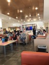 The waiting area at our service center, located at Raleigh, NC, 27616 is a comfortable and inviting place for our guests. You can rest easy as you wait for your serviced vehicle brought around!
