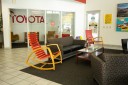 The waiting area at our service center, located at Portsmouth, OH, 45662 is a comfortable and inviting place for our guests. You can rest easy as you wait for your serviced vehicle brought around!