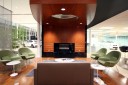 The waiting area at our service center, located at Omaha, NE, 68154 is a comfortable and inviting place for our guests. You can rest easy as you wait for your serviced vehicle brought around!