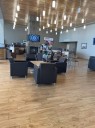The waiting area at our service center, located at Bellevue, NE, 68147 is a comfortable and inviting place for our guests. You can rest easy as you wait for your serviced vehicle brought around!