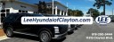 We are Lee Hyundai Of Clayton Auto Repair Service, located in Clayton! With our specialty trained technicians, we will look over your car and make sure it receives the best in automotive repair maintenance! We are Lee Hyundai Of Clayton Auto Repair Service, located in Clayton! With our specialty trained technicians, we will look over your car and make sure it receives the best in automotive repair maintenance!