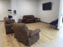 The waiting area at our auto repair service center, Hosmer Honda Auto Repair Service Center, located at Mason City, IA, 50401 is a comfortable and inviting place for our guests. You can rest easy as you wait for your serviced vehicle to be brought around! The waiting area at our auto repair service center, Hosmer Honda Auto Repair Service Center, located at Mason City, IA, 50401 is a comfortable and inviting place for our guests. You can rest easy as you wait for your serviced vehicle to be brought around!